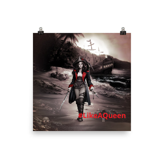 #LikeAQueen Shipwreck Poster