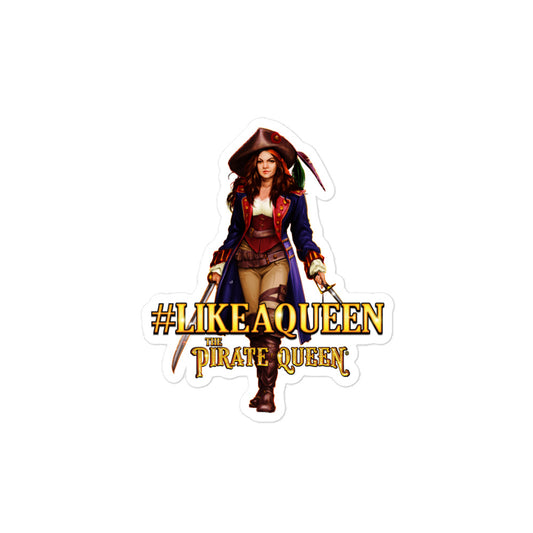 #LikeAQueen Color Bubble-free stickers