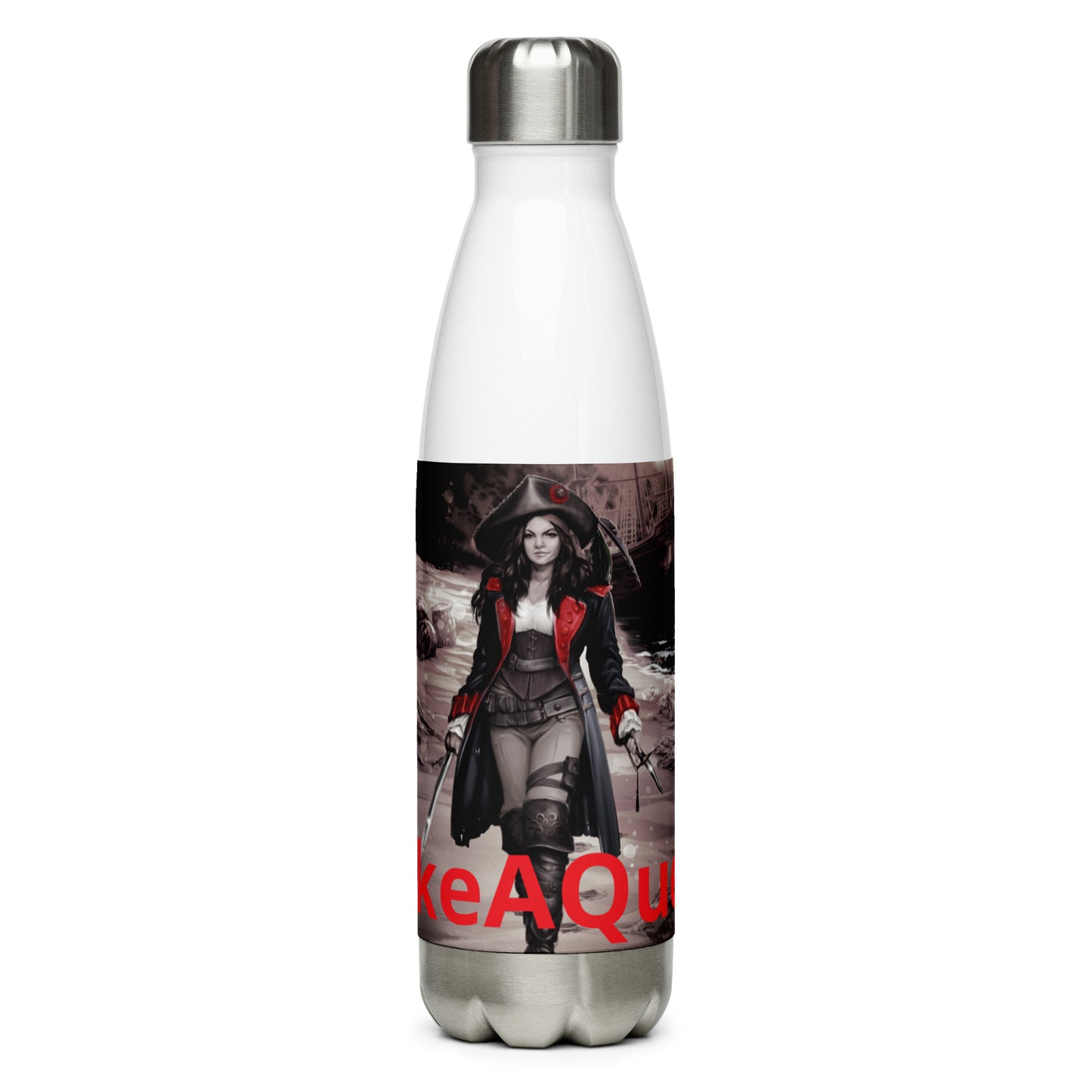 #LikeAQueen Shipwreck Stainless Steel Water Bottle