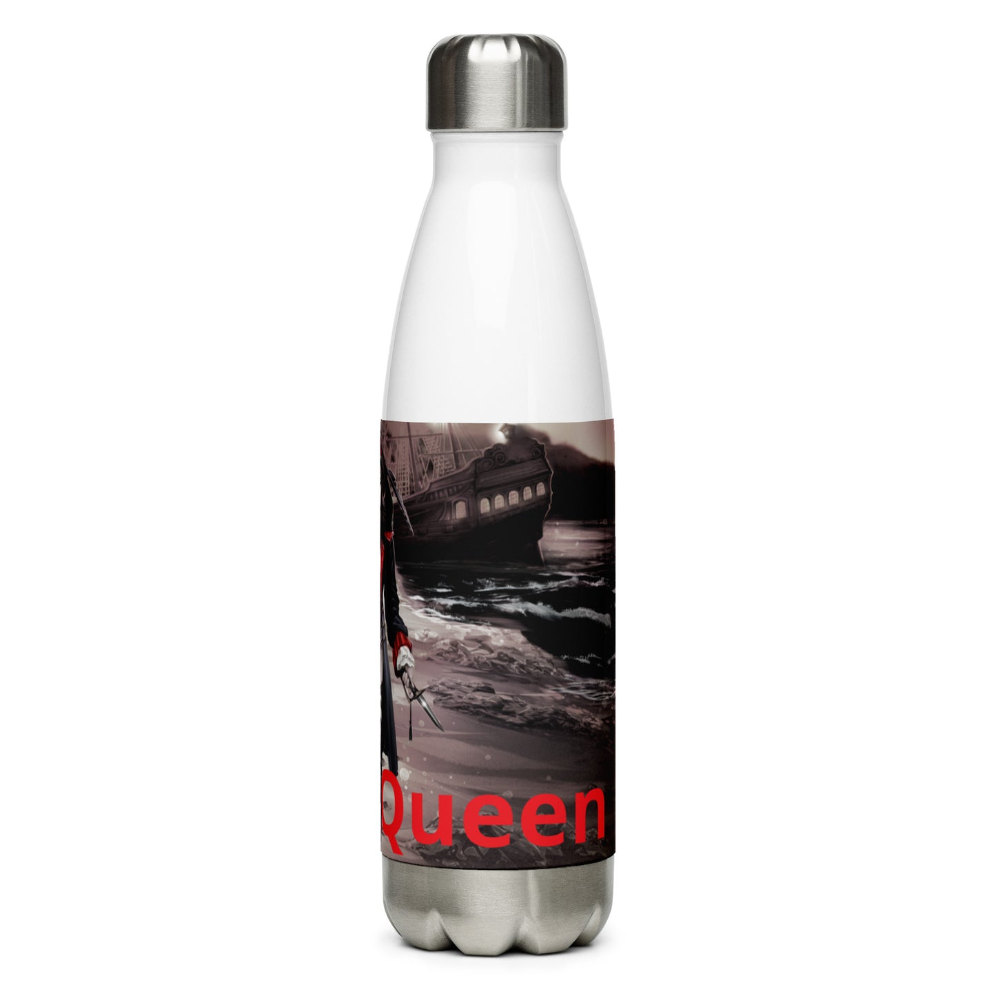 #LikeAQueen Shipwreck Stainless Steel Water Bottle