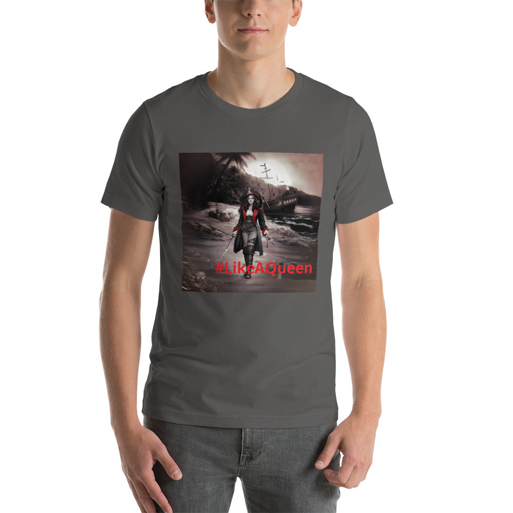 #LikeAQueen Shipwreck Unisex t-shirt