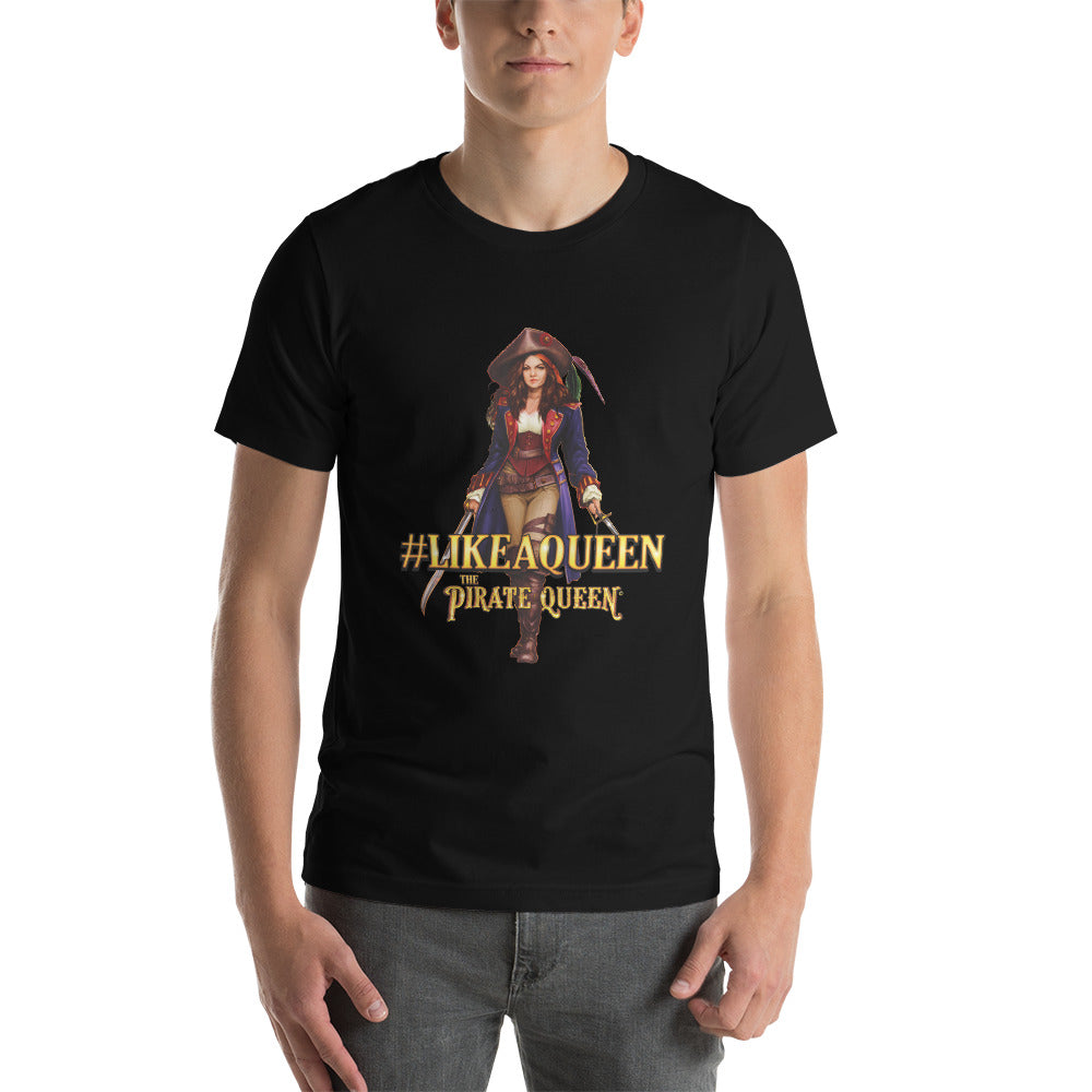 #LikeAQueen Color Unisex t-shirt
