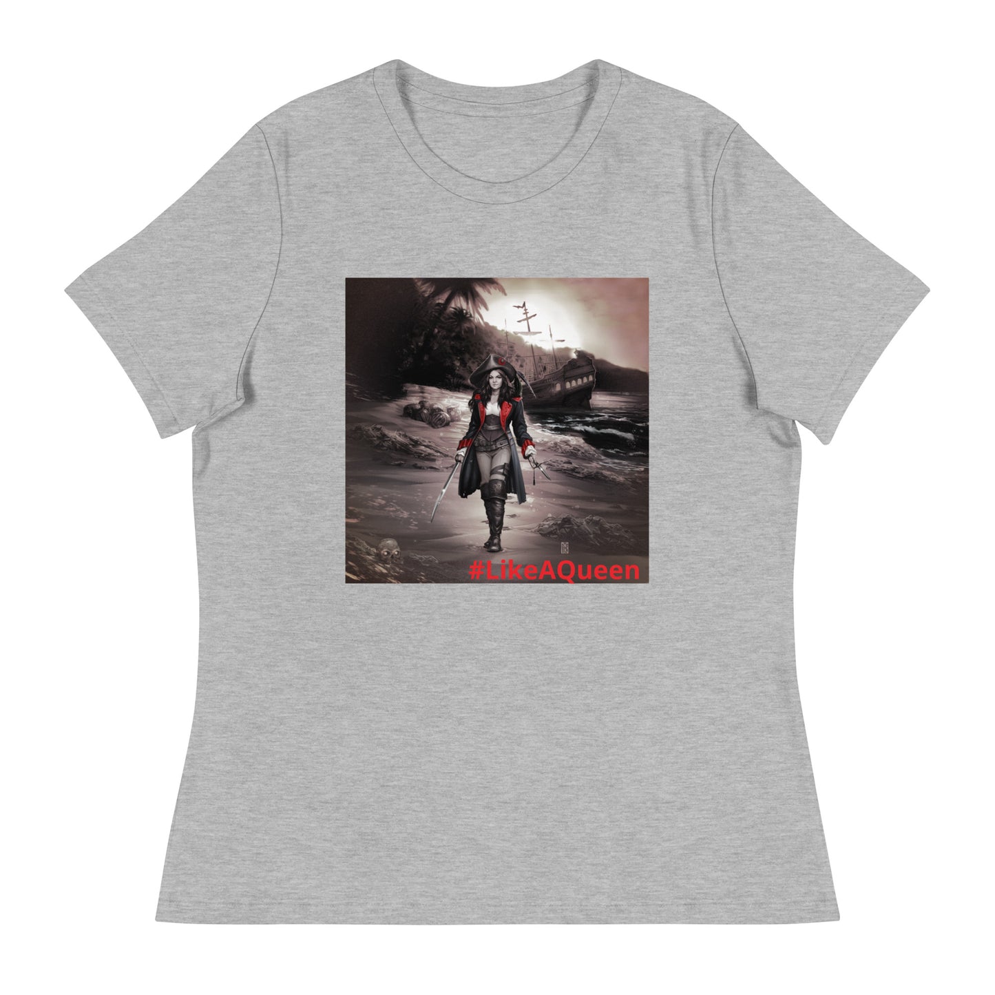 #LikeAQueen Shipwreck Women's Relaxed T-Shirt
