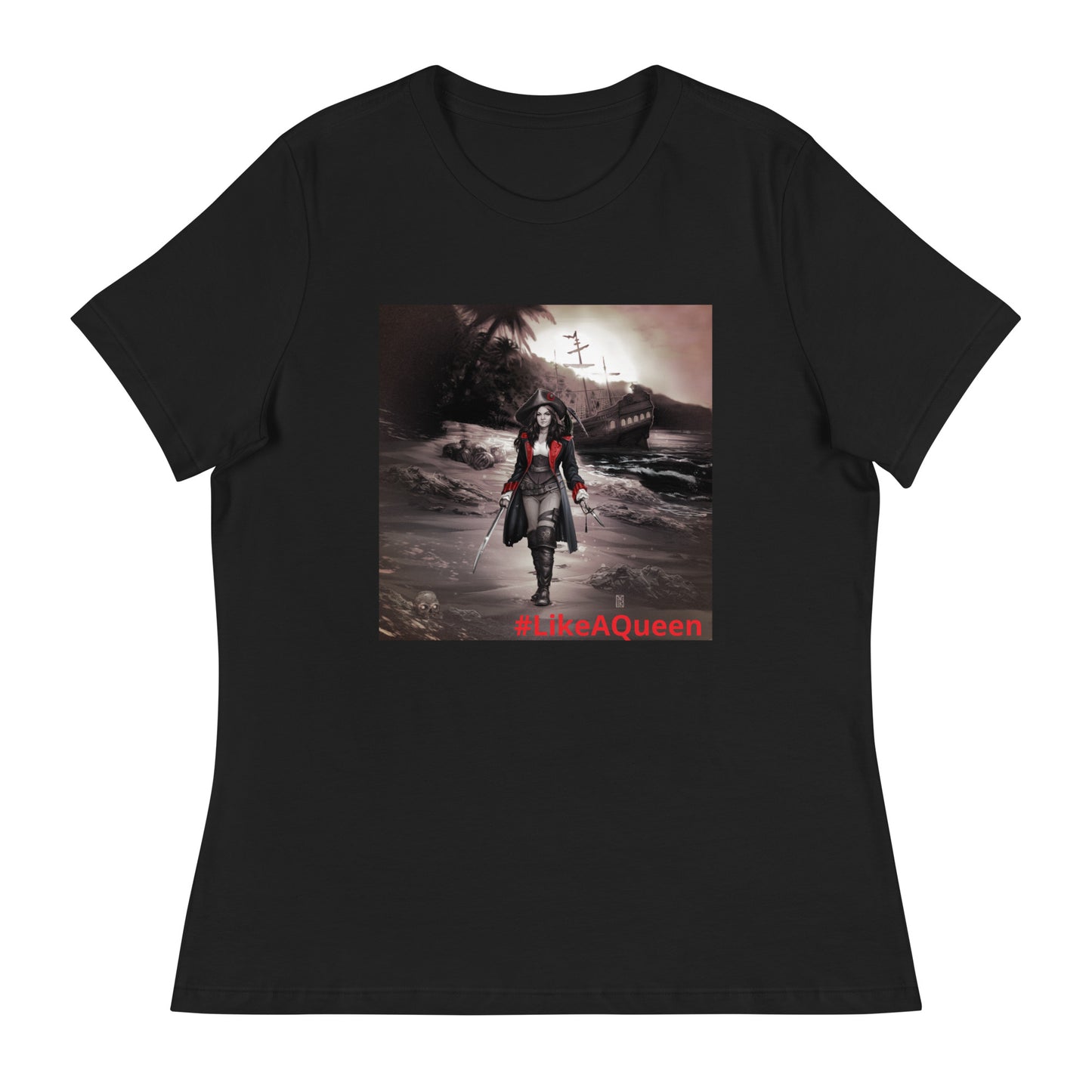 #LikeAQueen Shipwreck Women's Relaxed T-Shirt