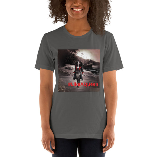 #LikeAQueen Shipwreck Unisex t-shirt