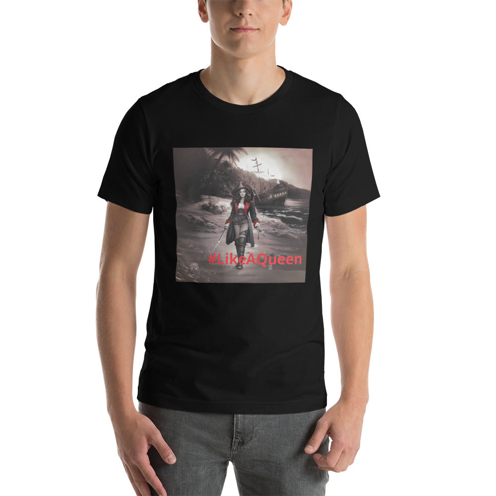 #LikeAQueen Shipwreck Unisex t-shirt